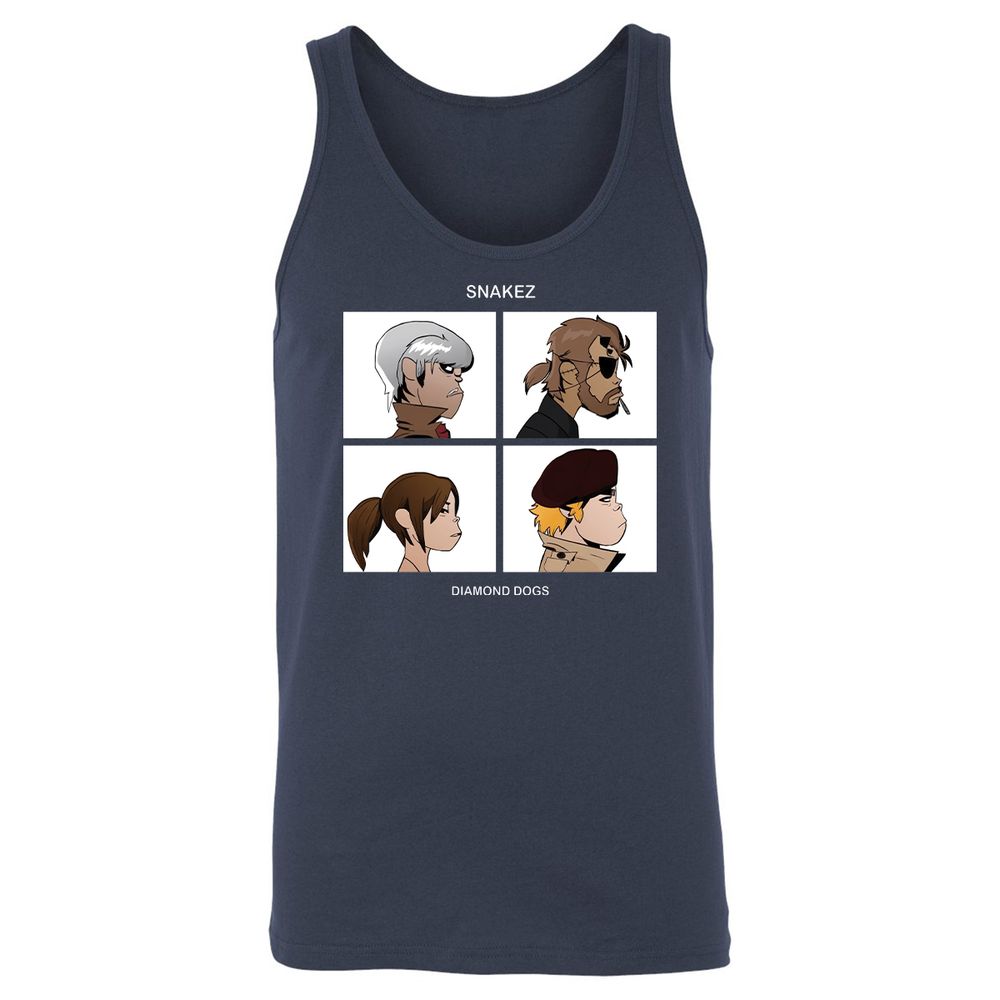 Unisex Jersey Tank - GHDYQ1Y5 - Navy - 2