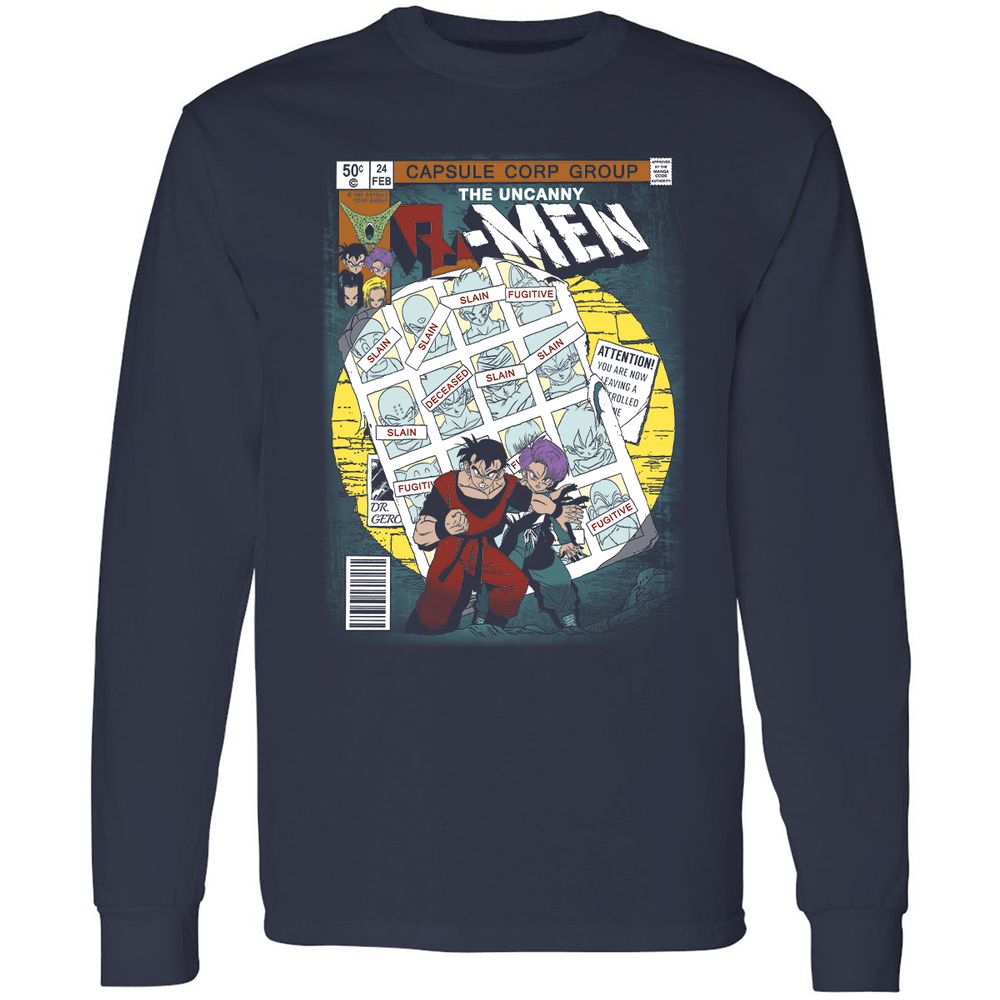 Long Sleeve T-Shirt - JLXT1XJL - Navy - 2