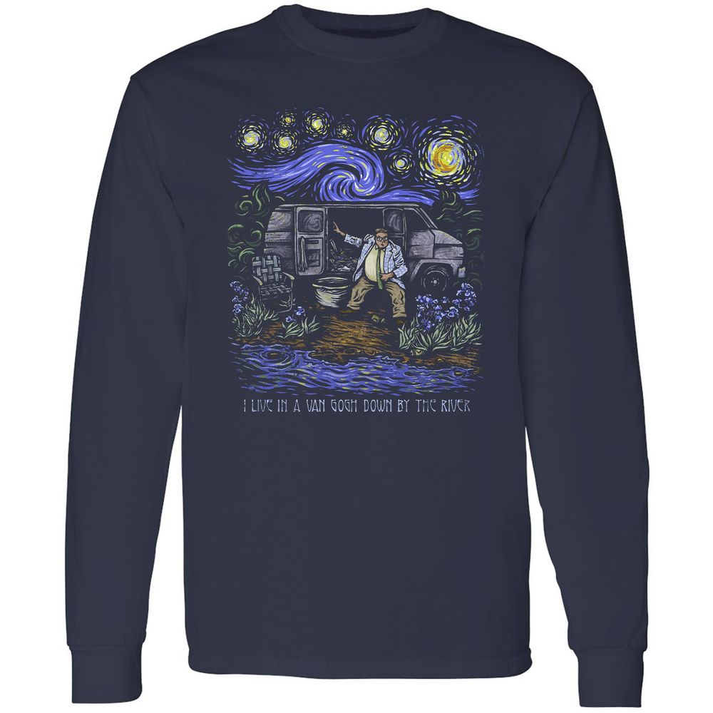 Long Sleeve T-Shirt - YQXDY422 - Navy - 2