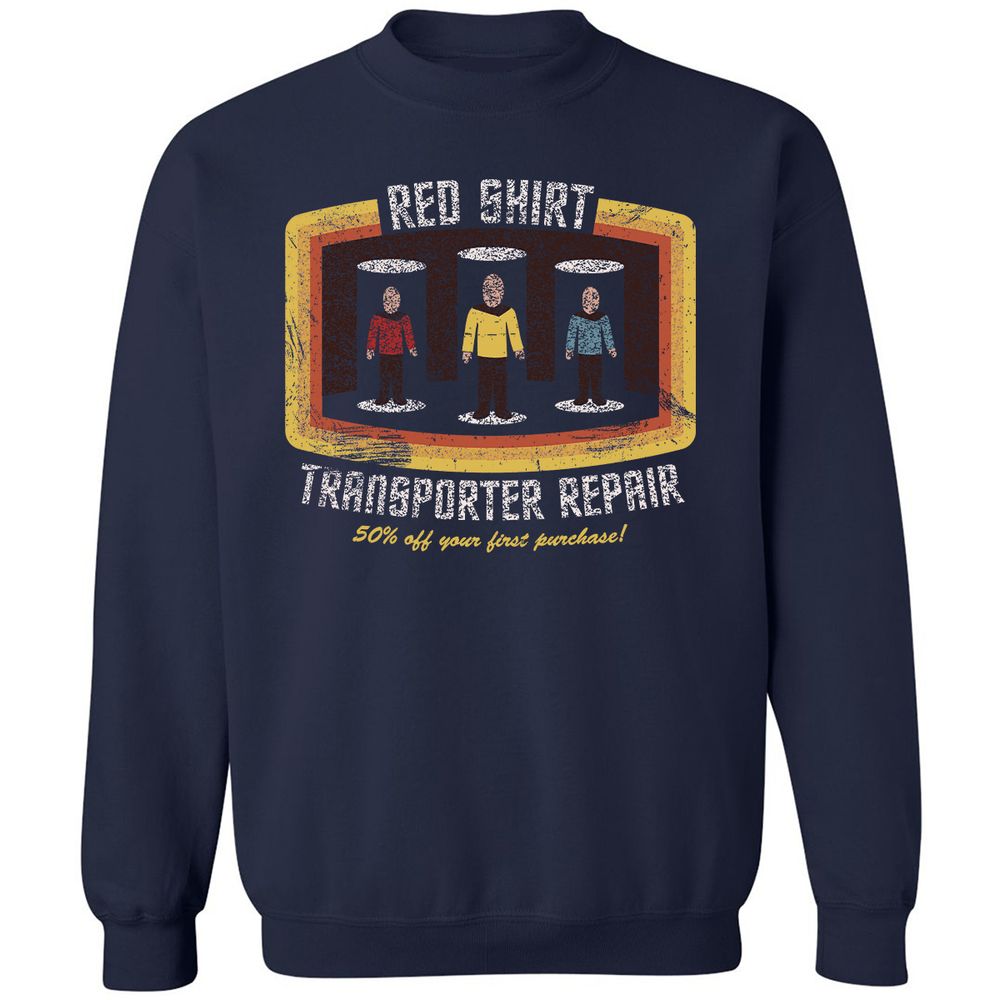 Classic Unisex Sweatshirt - STYPSUR9 - Navy - 2