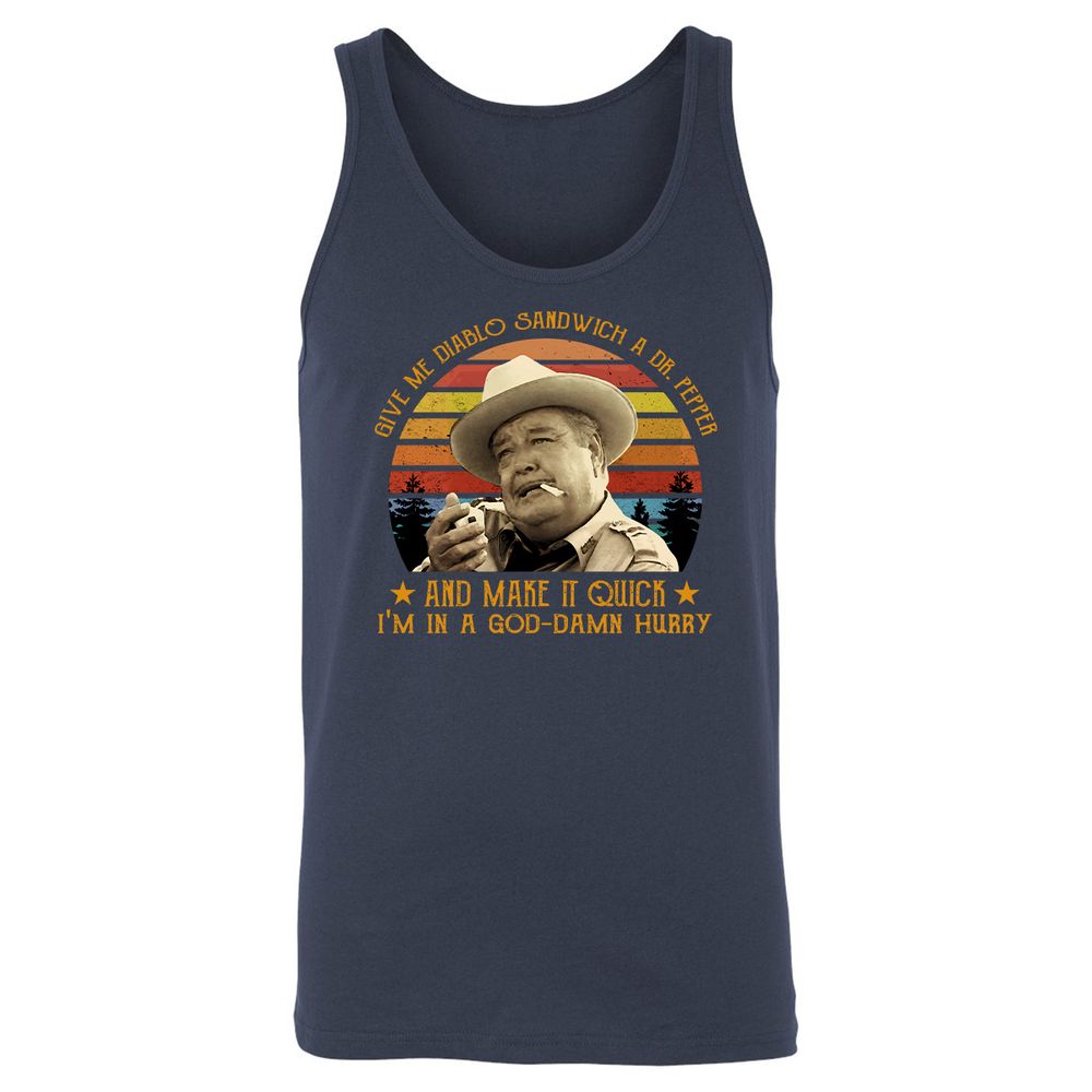 Unisex Jersey Tank - 1EWJW5FF - Navy - 2