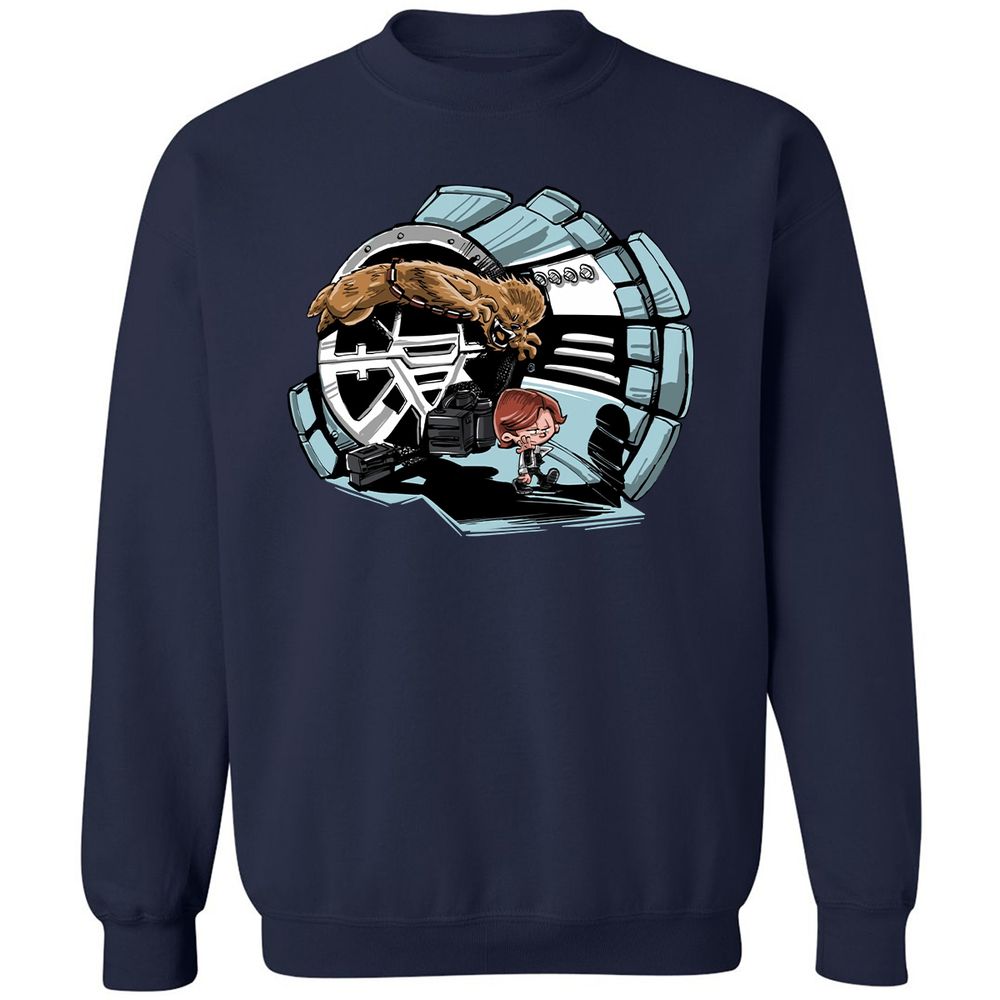 Classic Unisex Sweatshirt - EZ5WL3TP - Navy - 2