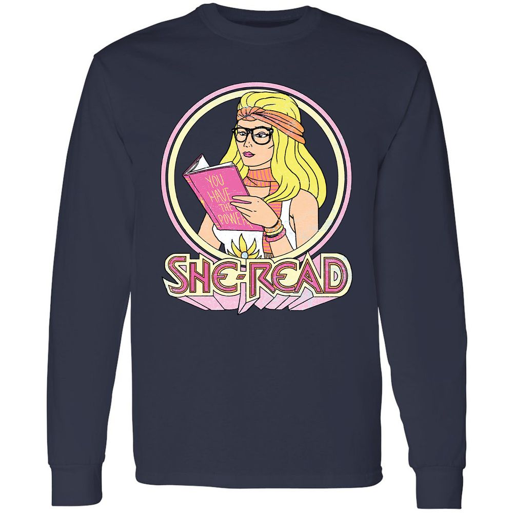 Long Sleeve T-Shirt - AMMVZX1H - Navy - 2