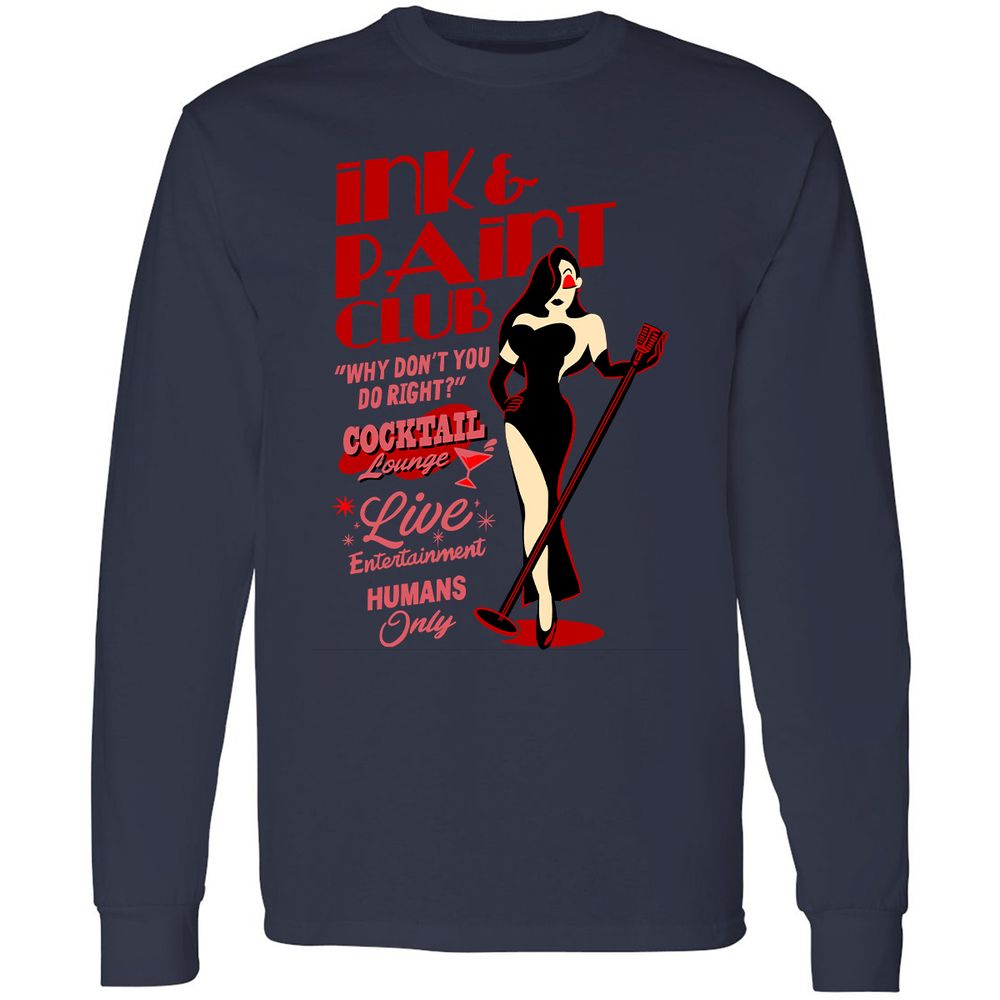 Long Sleeve T-Shirt - 3G6ZQL5Q - Navy - 2
