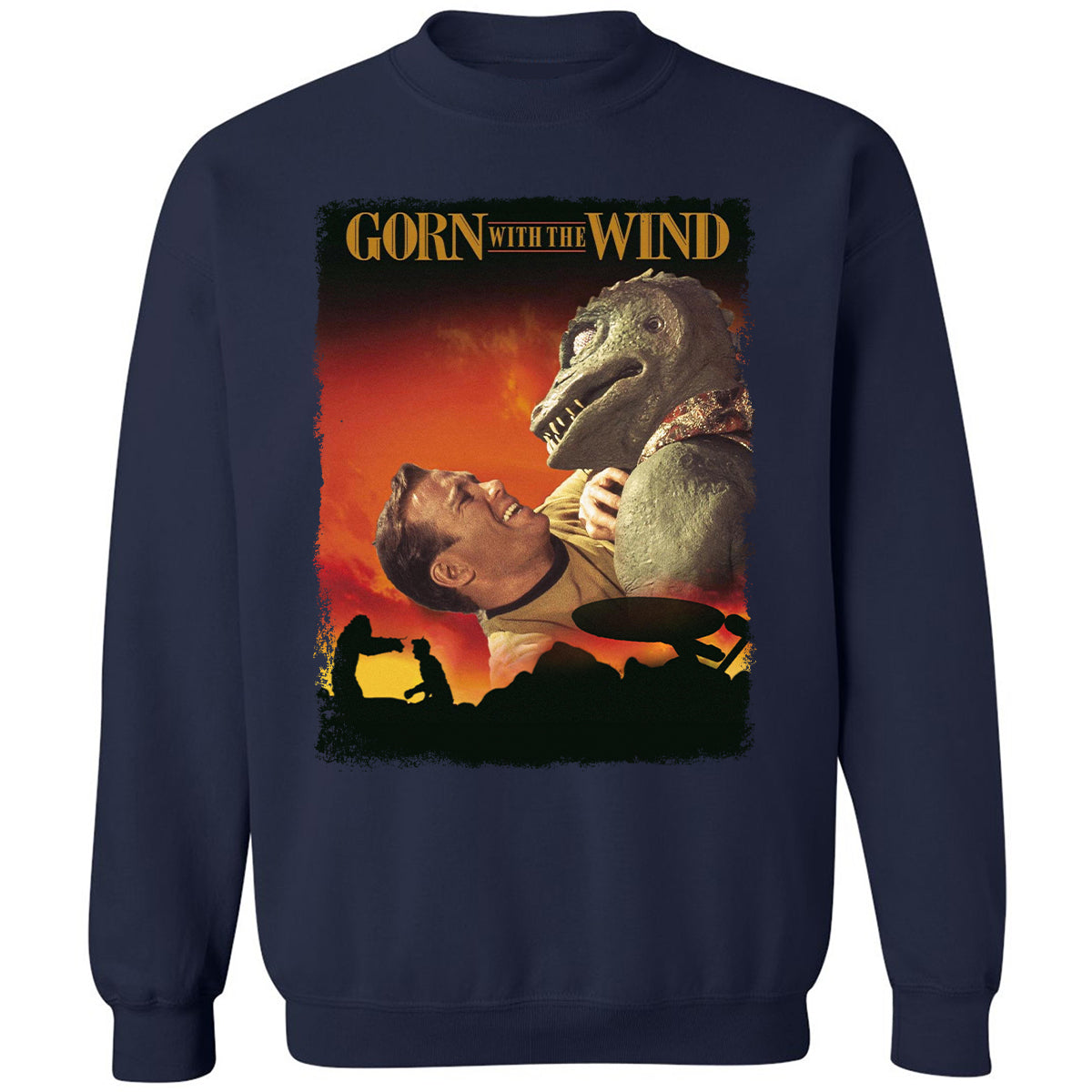 Classic Unisex Sweatshirt - CA3K9DXV - Navy - 2