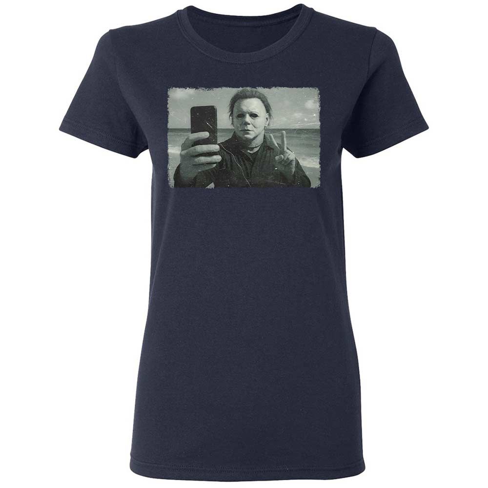 Women's T-Shirt - 4UZYYPEY - Navy - 2