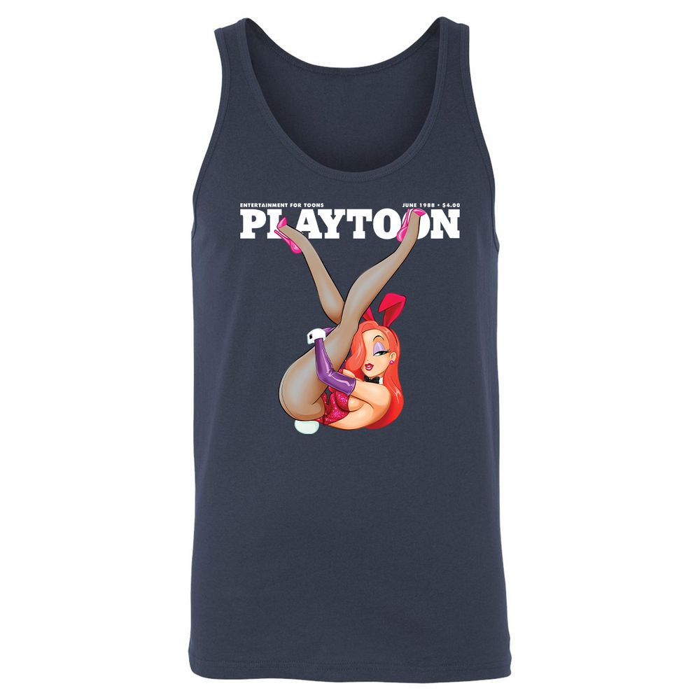 Unisex Jersey Tank - XXNF9W6J - Navy - 2