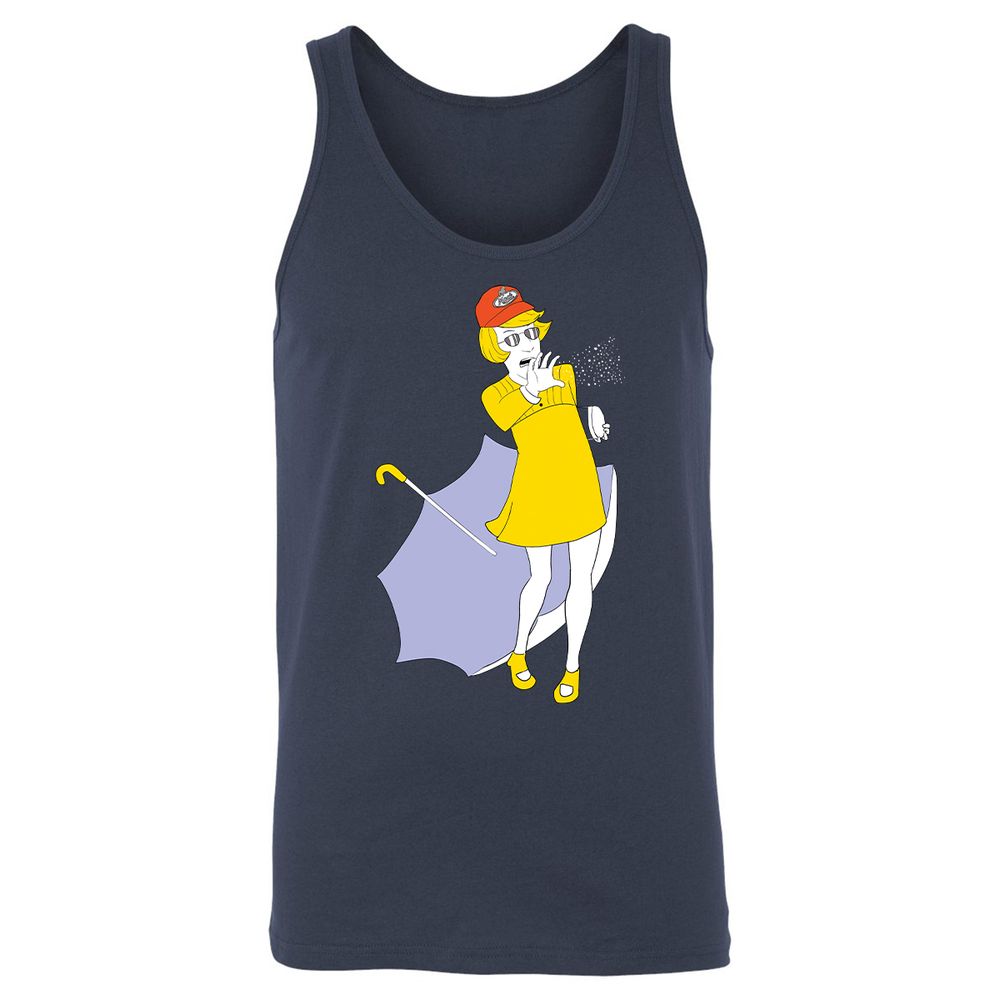 Unisex Jersey Tank - 62Q5DFKJ - Navy - 2