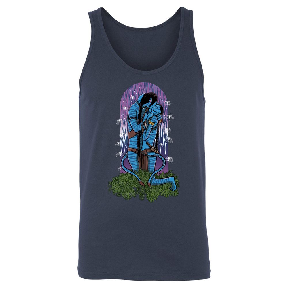 Unisex Jersey Tank - R9AMT274 - Navy - 2
