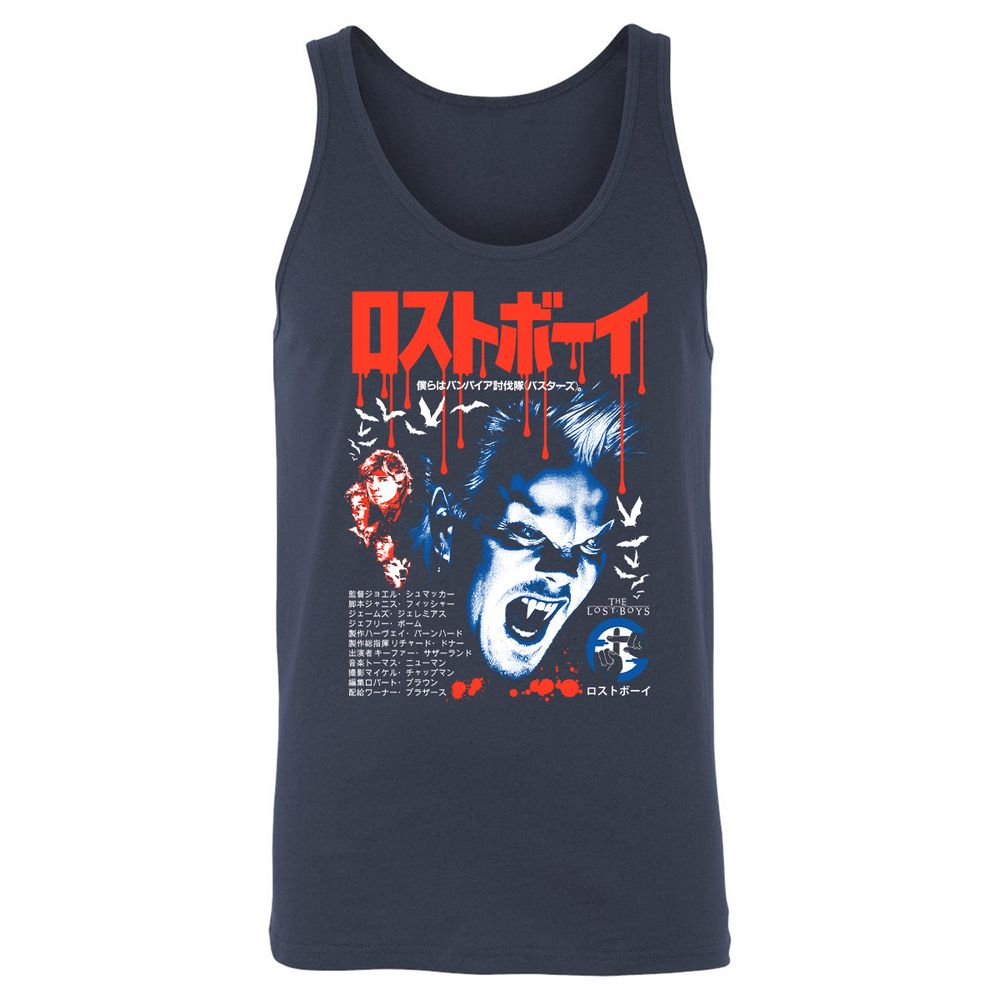 Unisex Jersey Tank - ZHBK49F3 - Navy - 2