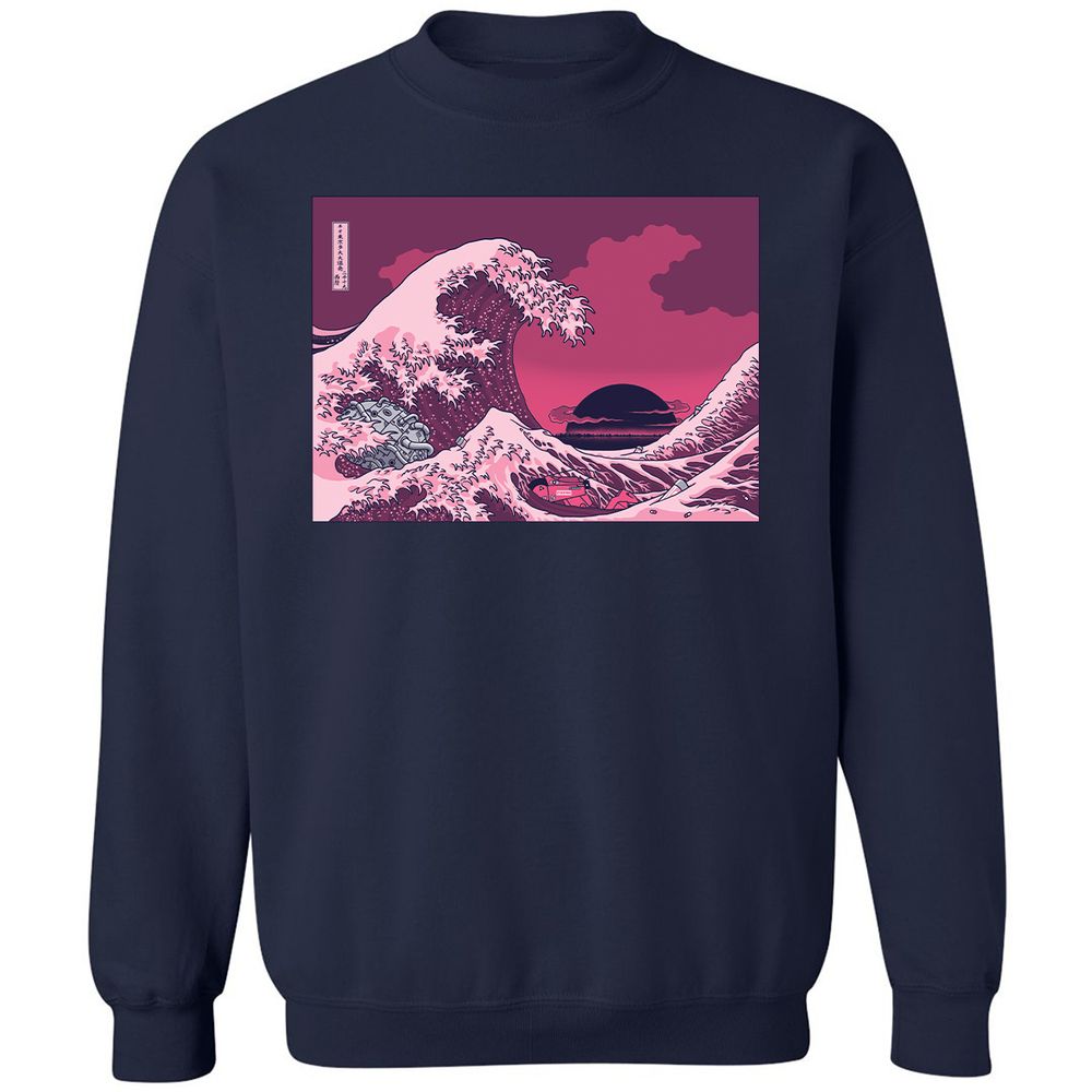 Classic Unisex Sweatshirt - W46SZ9BE - Navy - 2