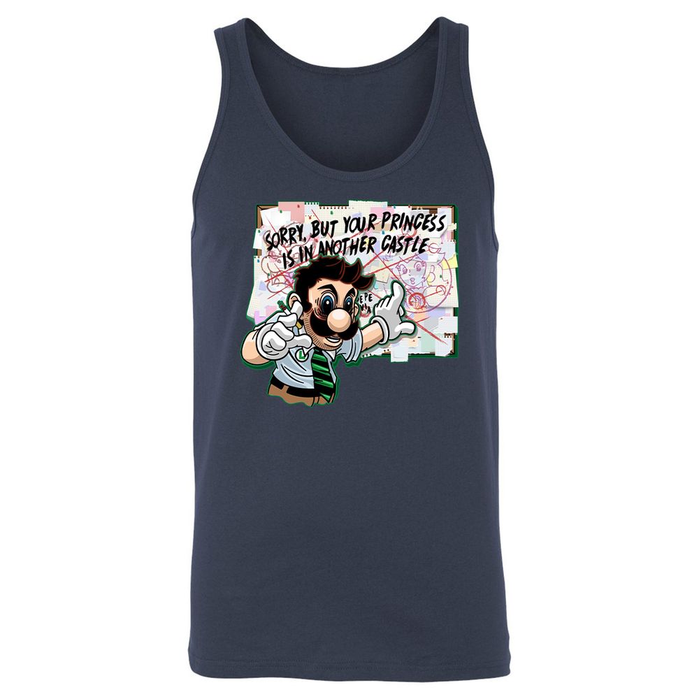 Unisex Jersey Tank - JDW5ZHQ3 - Navy - 2