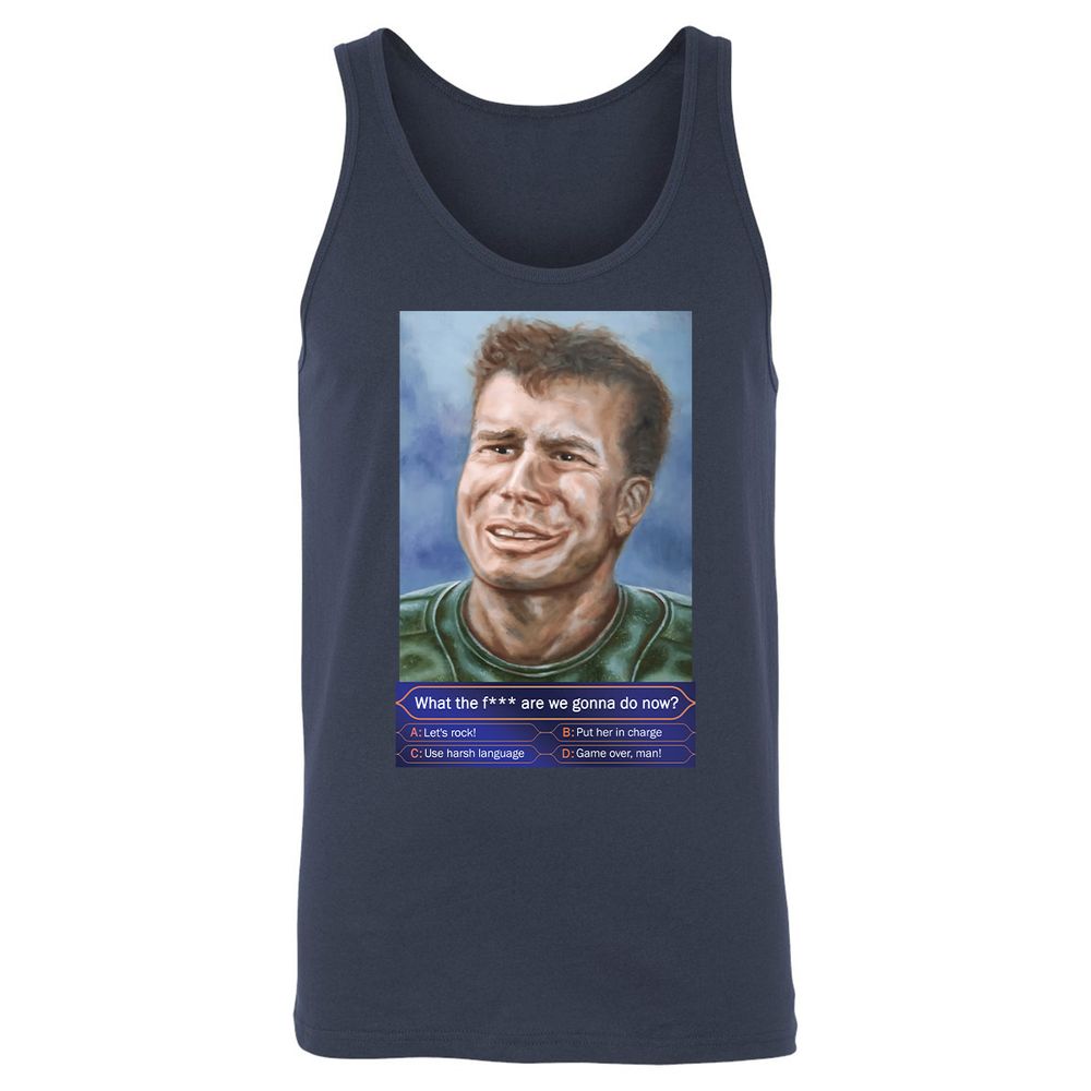Unisex Jersey Tank - AUTAJ4MM - Navy - 2