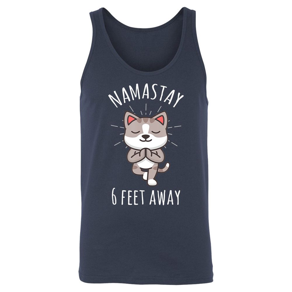 Unisex Jersey Tank - 7DBAR834 - Navy - 2