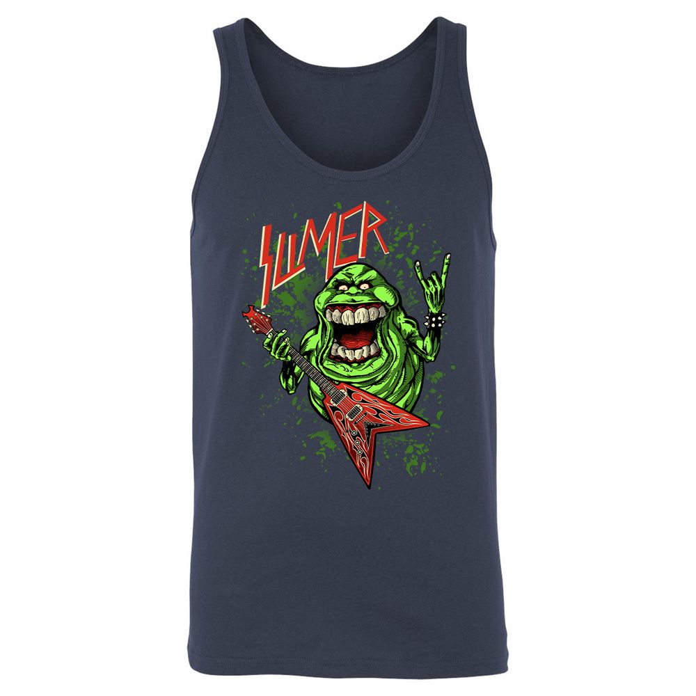 Unisex Jersey Tank - HKU598AL - Navy - 2