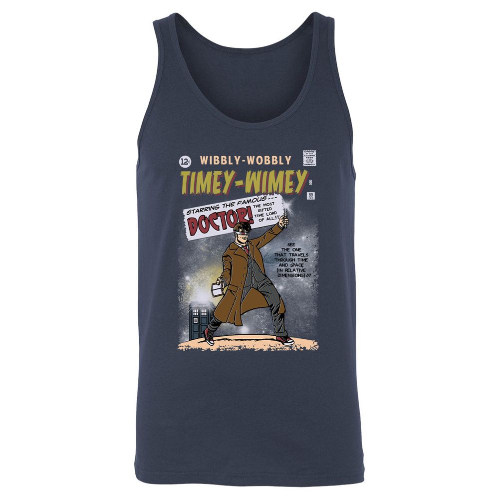 Unisex Jersey Tank - 19Y6GGLQ - Navy - 2