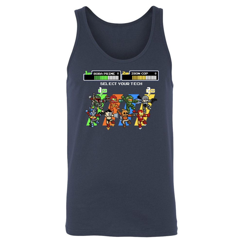 Unisex Jersey Tank - N78LZNKG - Navy - 2