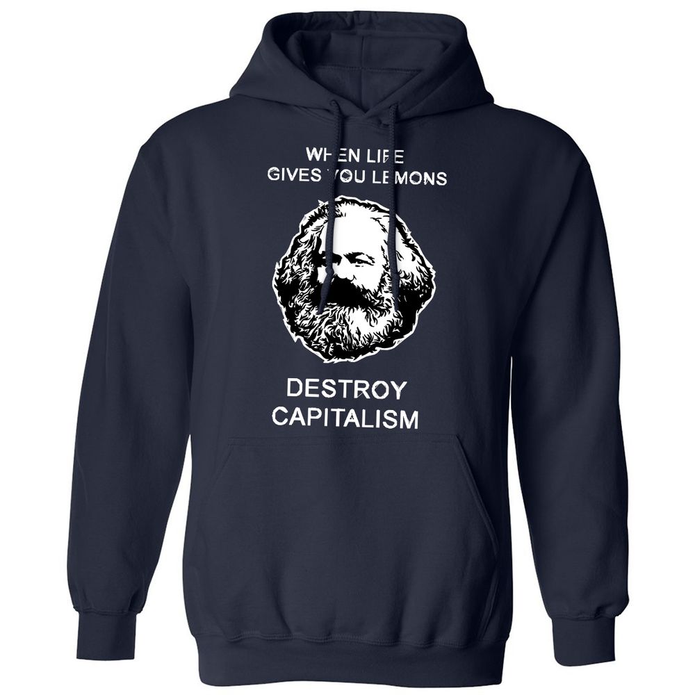 Classic Unisex Hoodie - JMZ4MNLE - Navy - 2