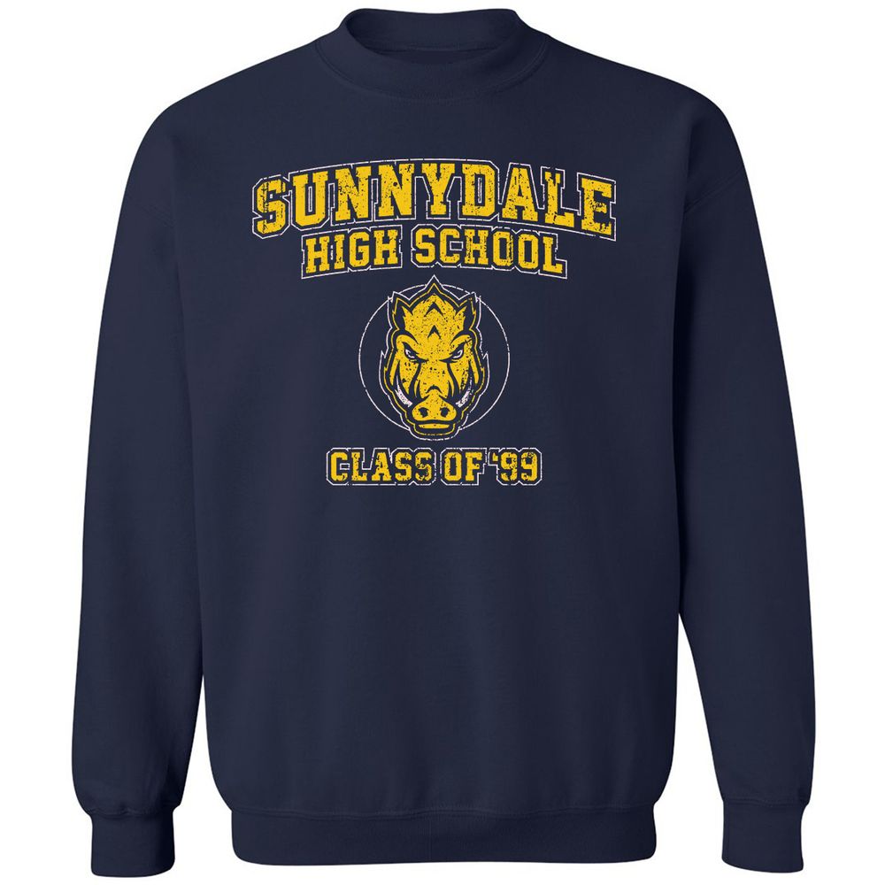 Classic Unisex Sweatshirt - EBKEYGZQ - Navy - 2