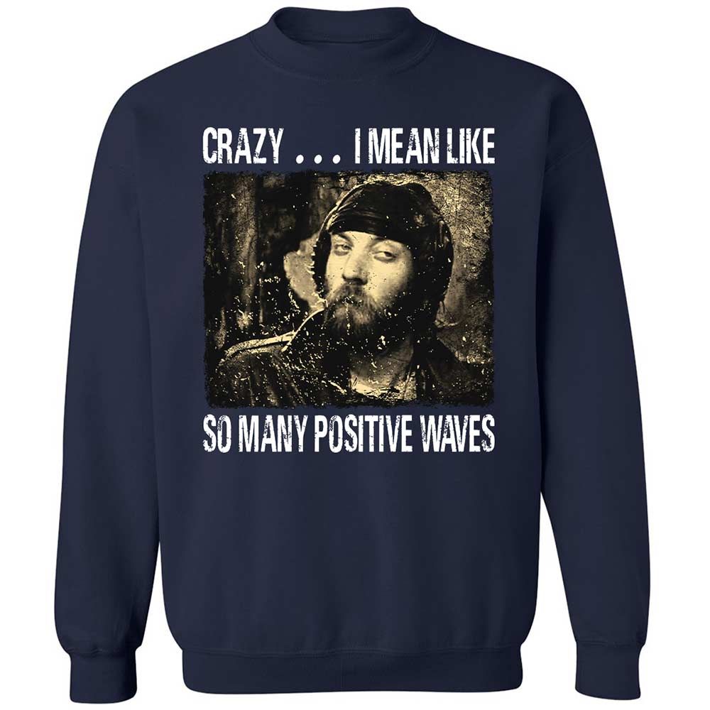 Many positive waves - Navy - 2