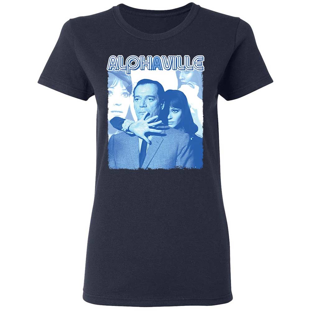 Women's T-Shirt - JZ1G3LJV - Navy - 2