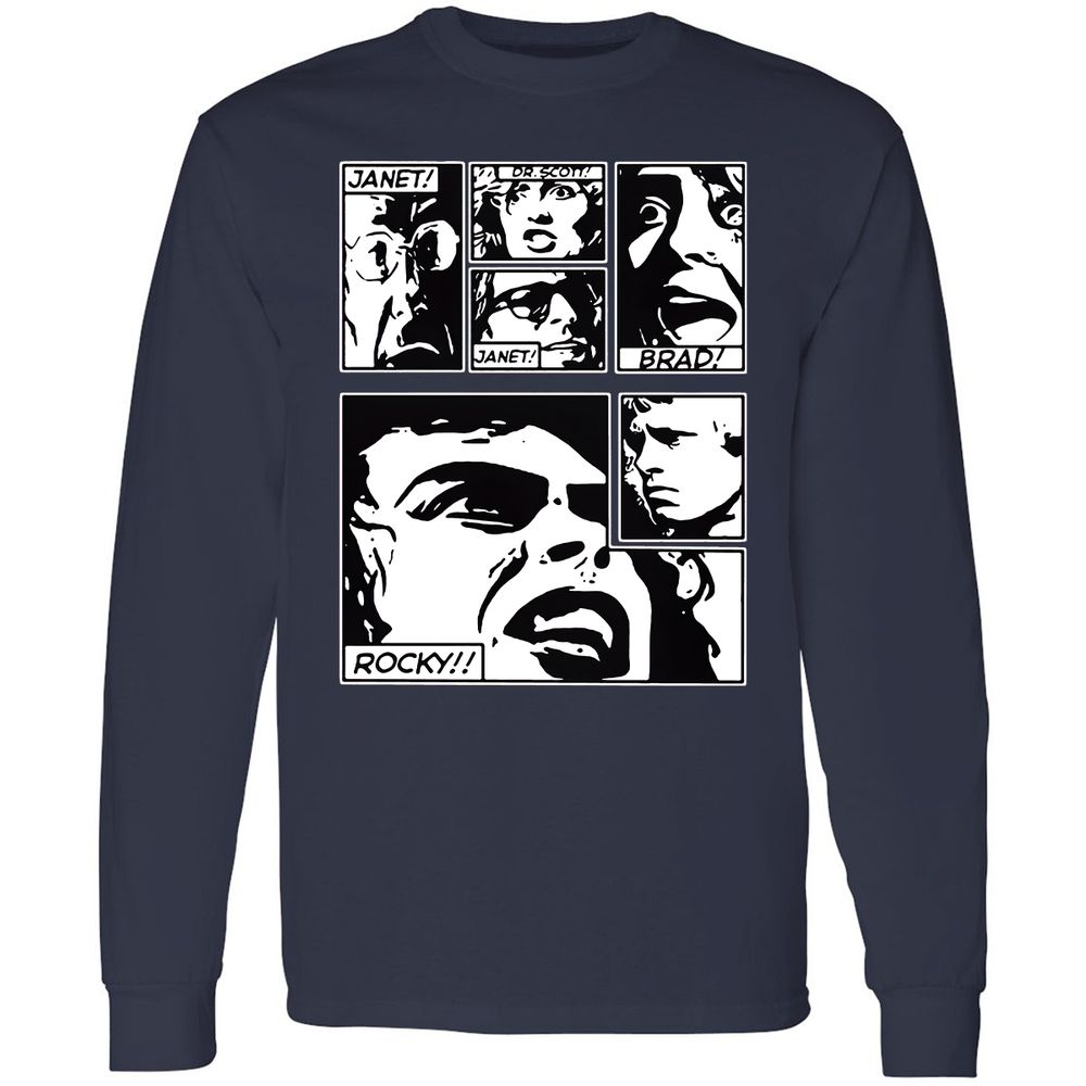 Long Sleeve T-Shirt - KGPWVRXJ - Navy - 2