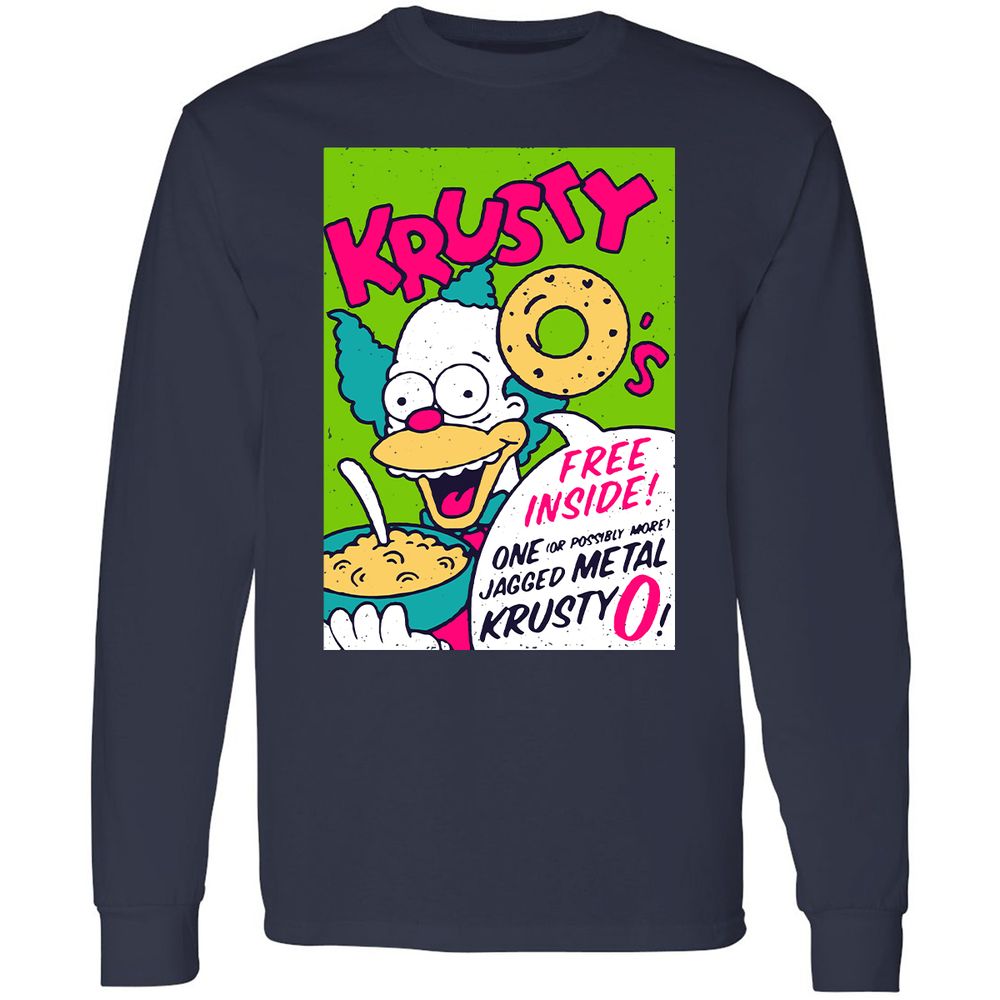 Long Sleeve T-Shirt - 4JVQXJAH - Navy - 2