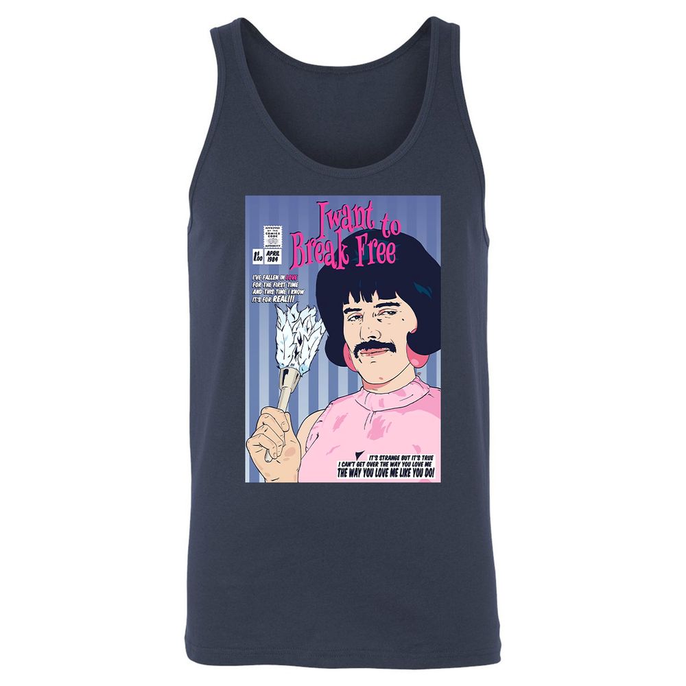 Unisex Jersey Tank - 9KNBL5D2 - Navy - 2