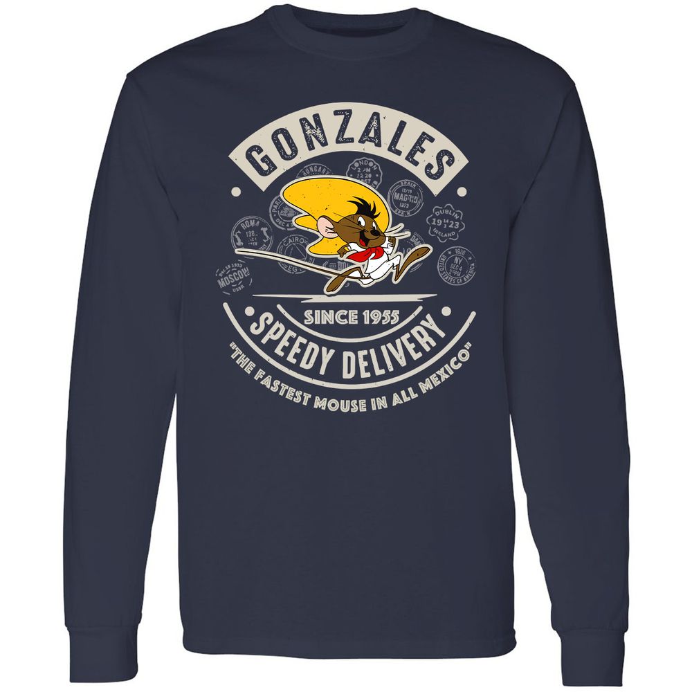 Long Sleeve T-Shirt - YRKE4GL3 - Navy - 2