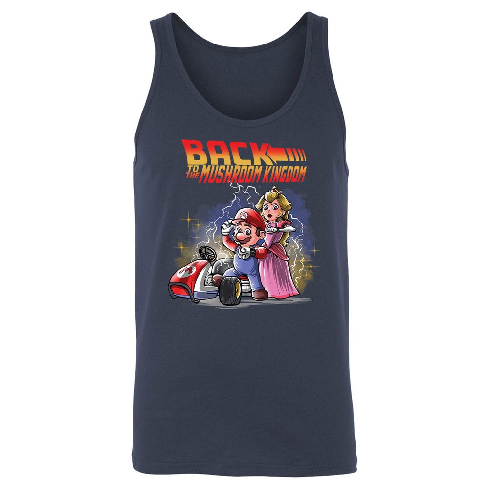 Unisex Jersey Tank - TEB5NPHW - Navy - 2