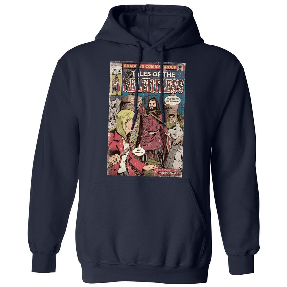 Classic Unisex Hoodie - DWNB4GEG - Navy - 2