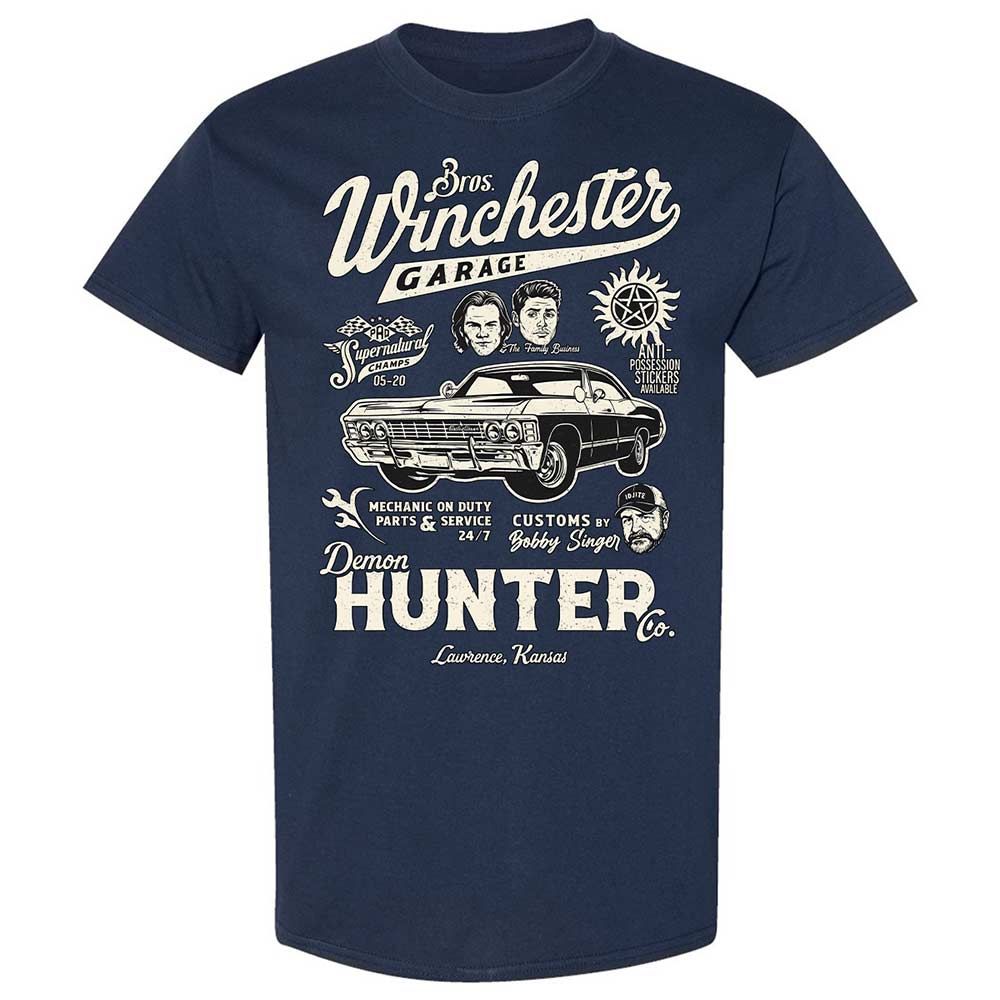 Classic Unisex T-Shirt - GATQZKP2 - Navy - 2