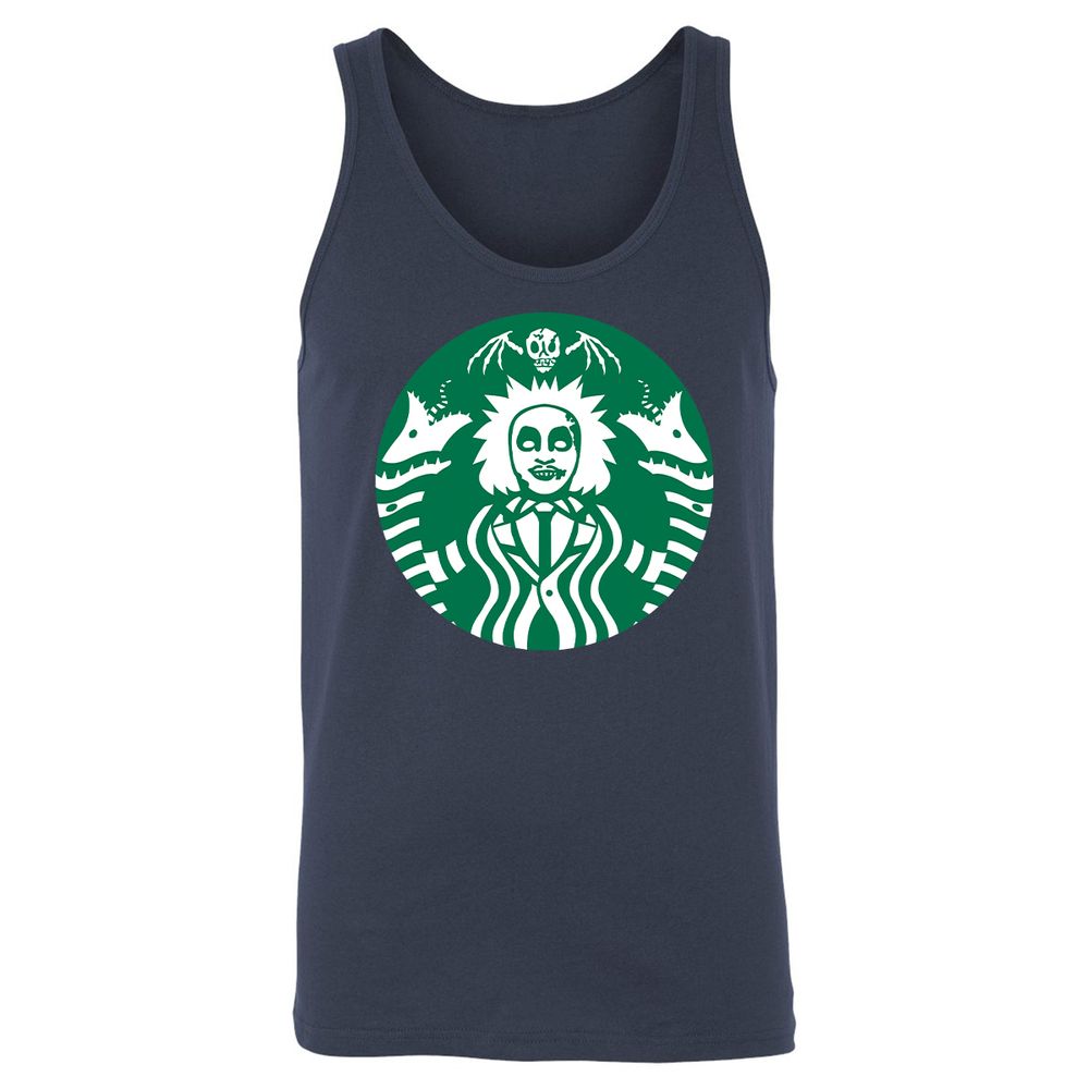 Unisex Jersey Tank - KJ8GATLQ - Navy - 2