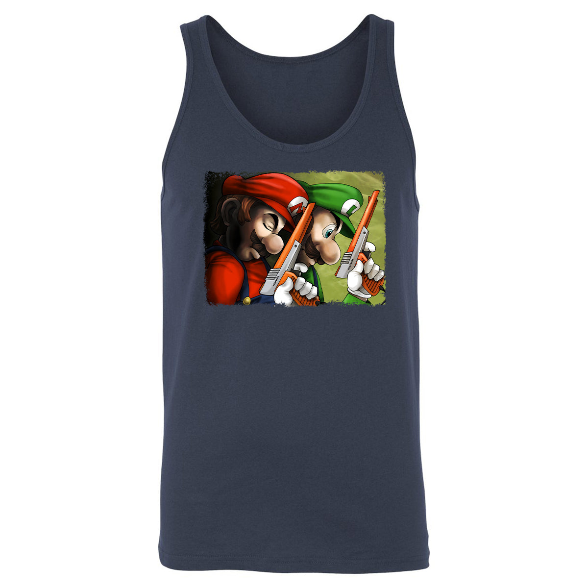 Unisex Jersey Tank - E7HC66V7 - Navy - 2
