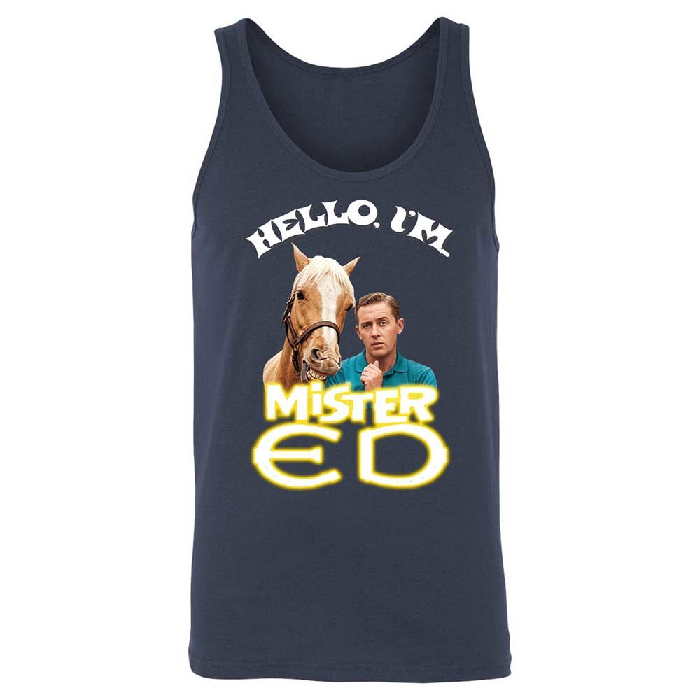 Unisex Jersey Tank - U3WG63NR - Navy - 2