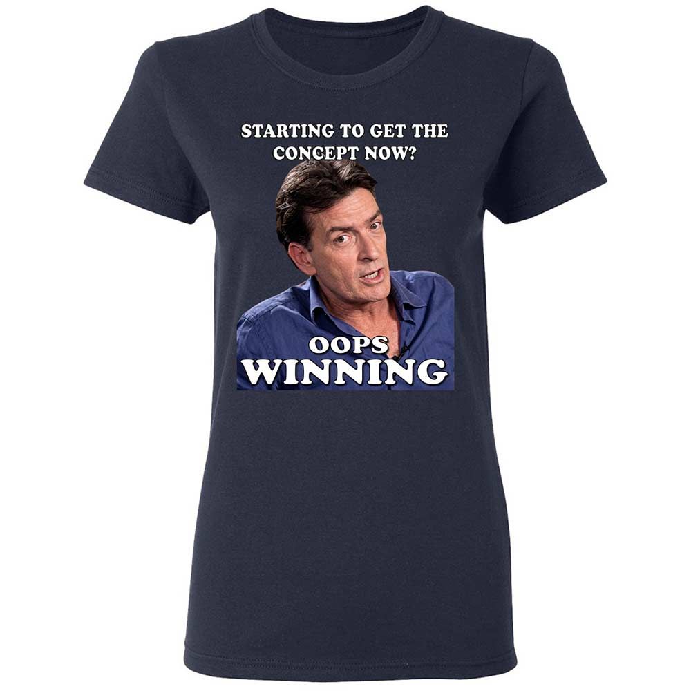 Women's T-Shirt - M9NUWDCD - Navy - 2