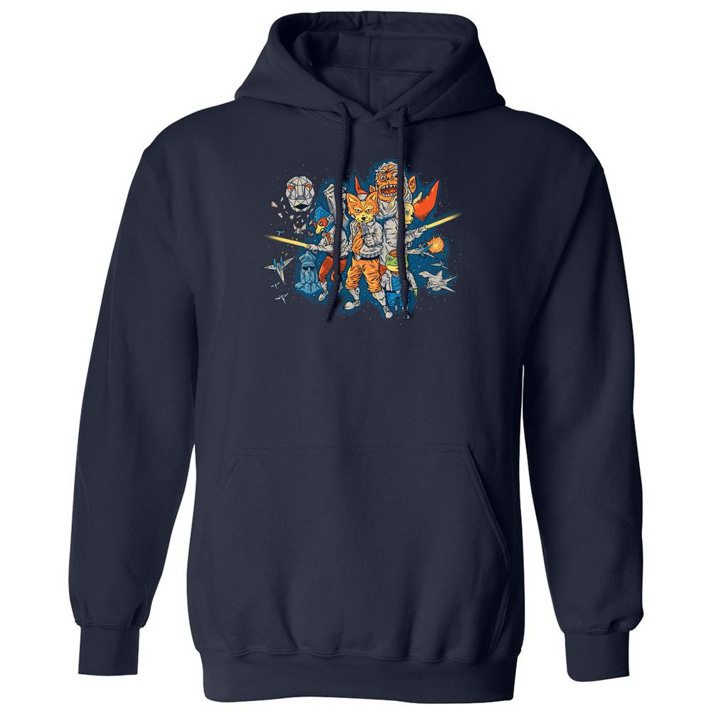 Classic Unisex Hoodie - VY6LWMSP - Navy - 2