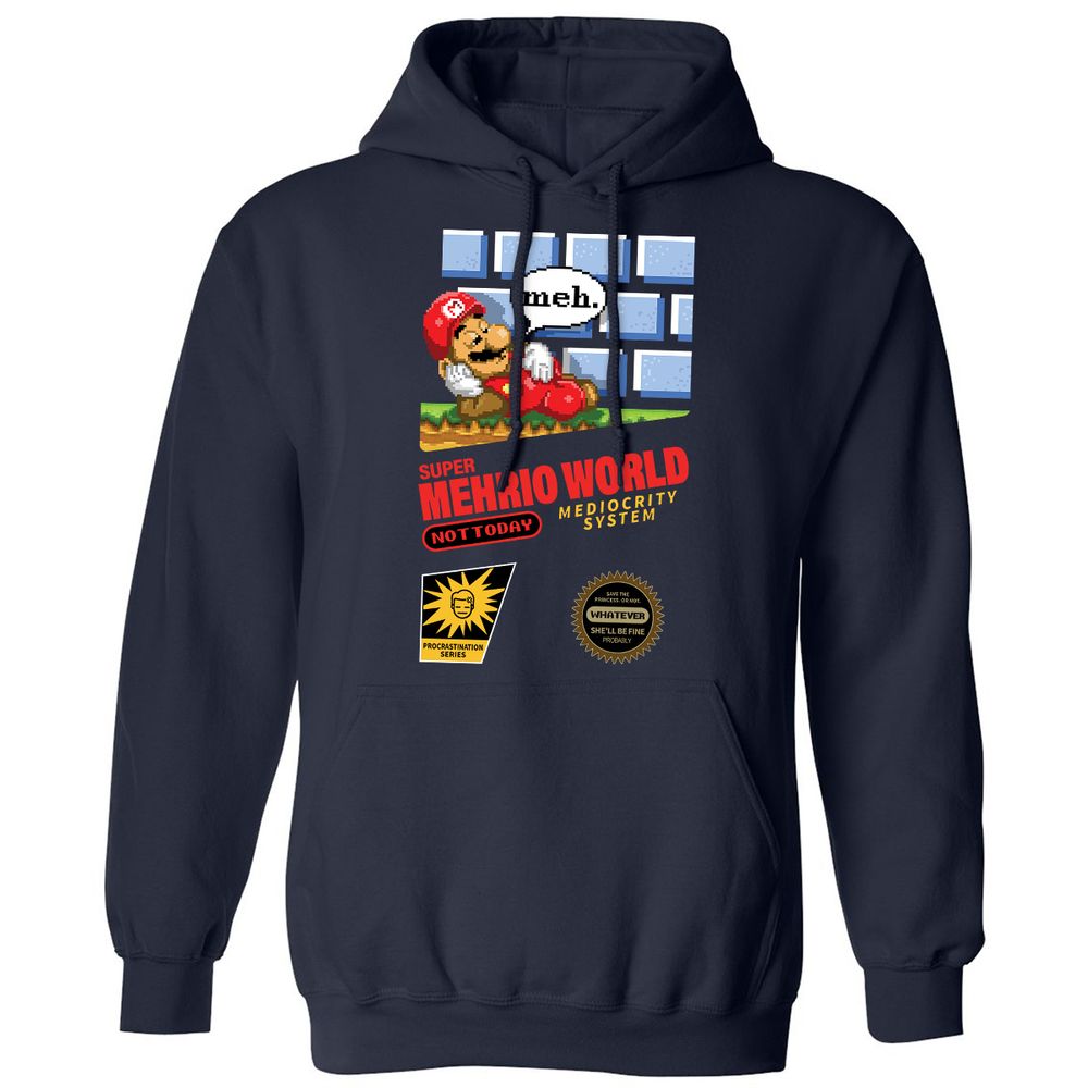 Classic Unisex Hoodie - M4W969C7 - Navy - 2