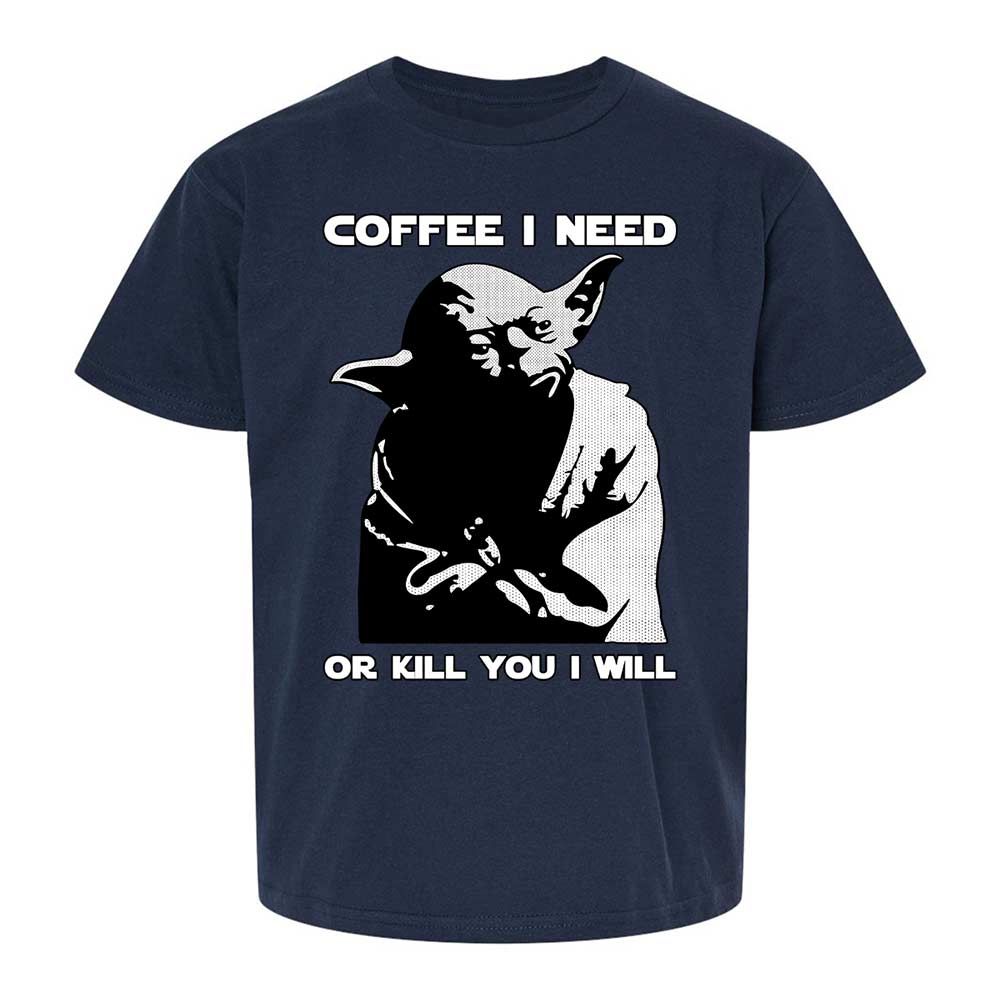 Coffee I Need - Navy - 2