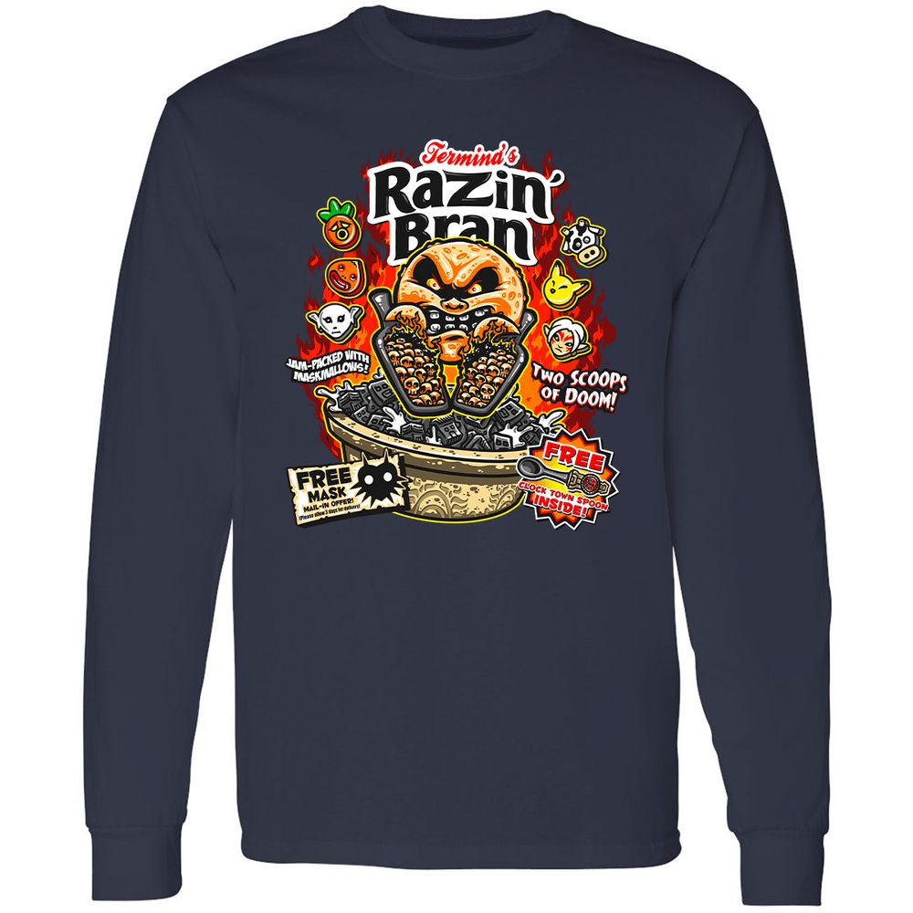 Long Sleeve T-Shirt - 6UXW4LAC - Navy - 2