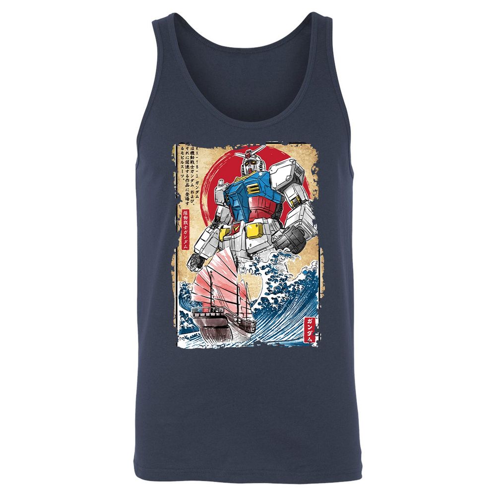 Unisex Jersey Tank - ACR487Y3 - Navy - 2