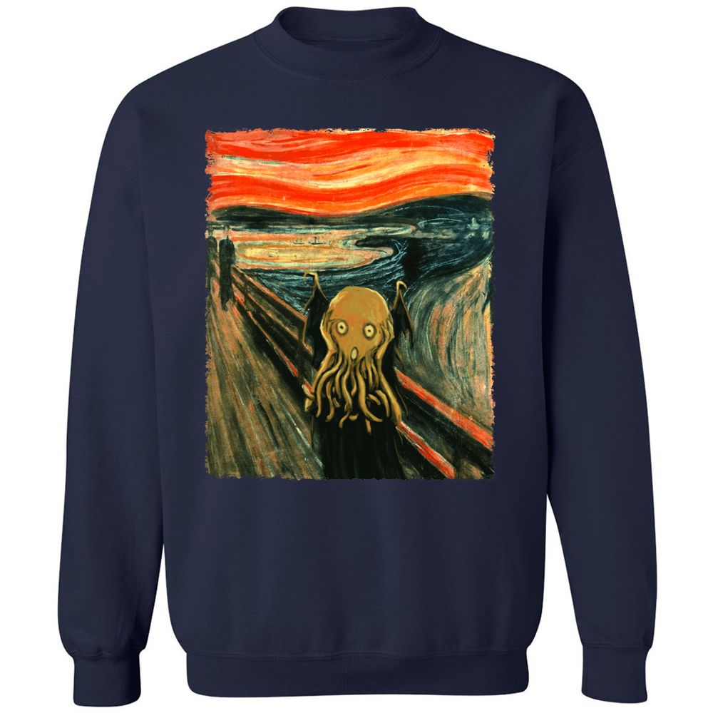 Classic Unisex Sweatshirt - ALZ6KXPZ - Navy - 2