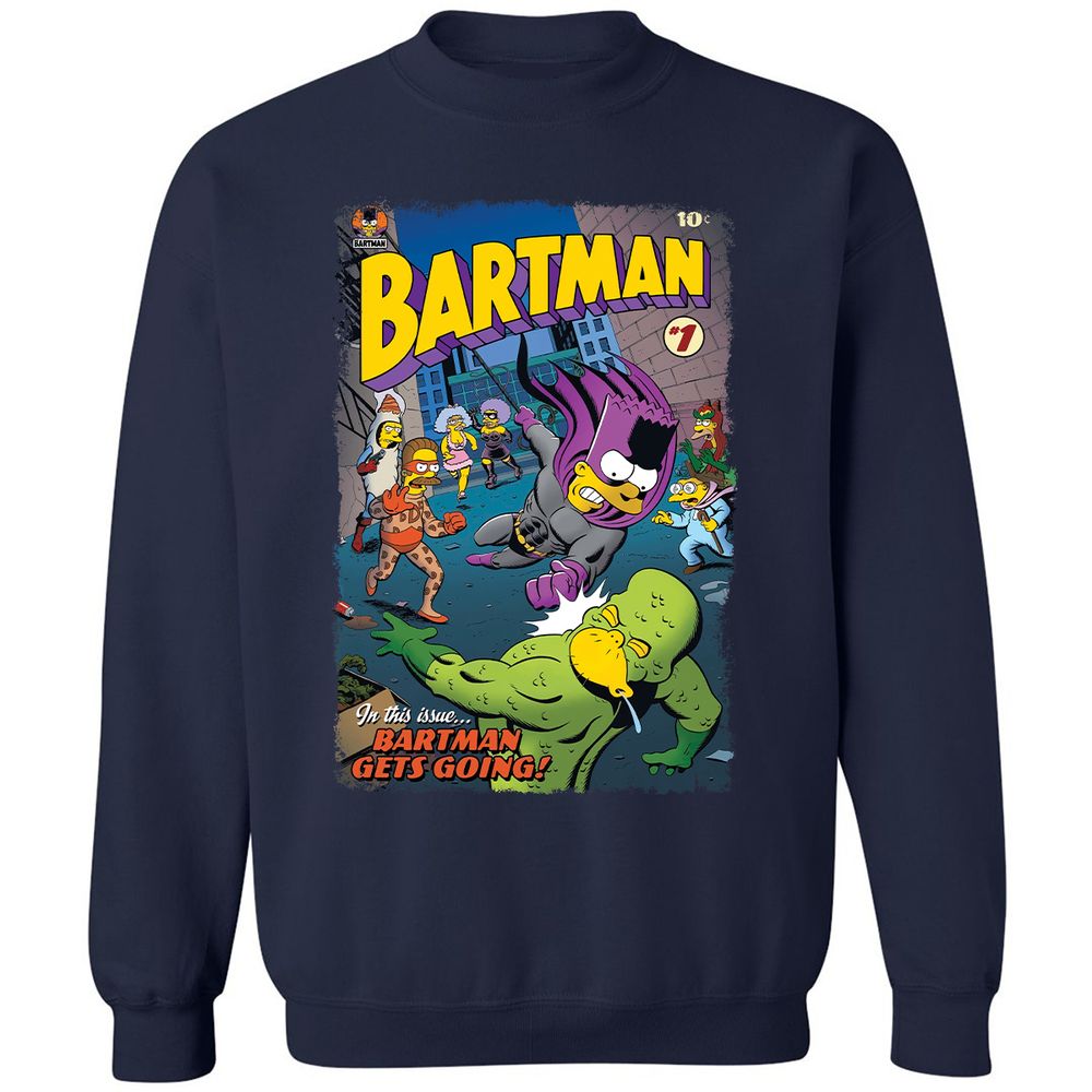 Classic Unisex Sweatshirt - XNQPV532 - Navy - 2
