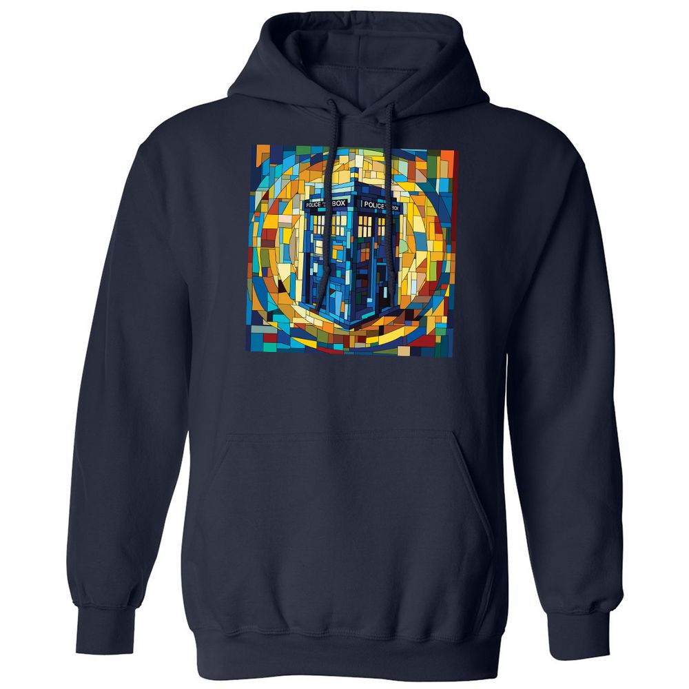 Classic Unisex Hoodie - SZ7VHJ7H - Navy - 2