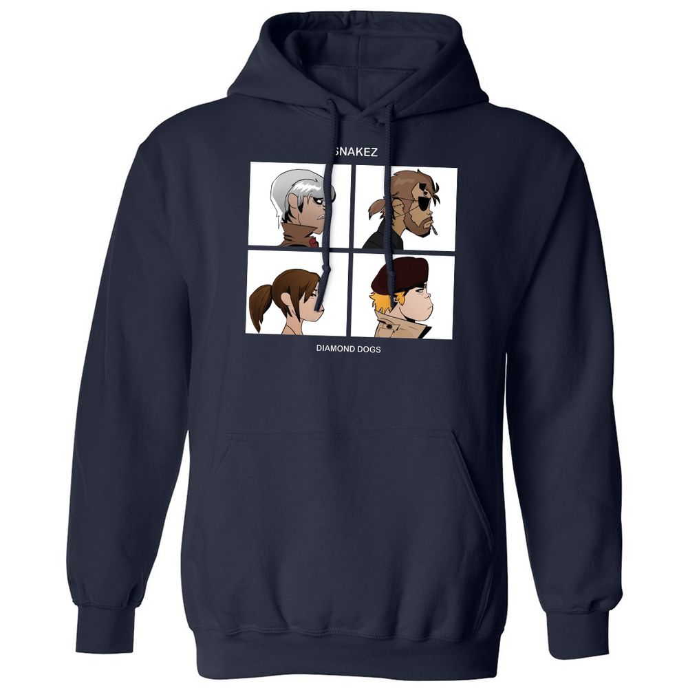Classic Unisex Hoodie - QB94ADSX - Navy - 2