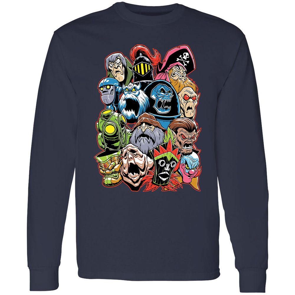 Long Sleeve T-Shirt - QEEF61W6 - Navy - 2