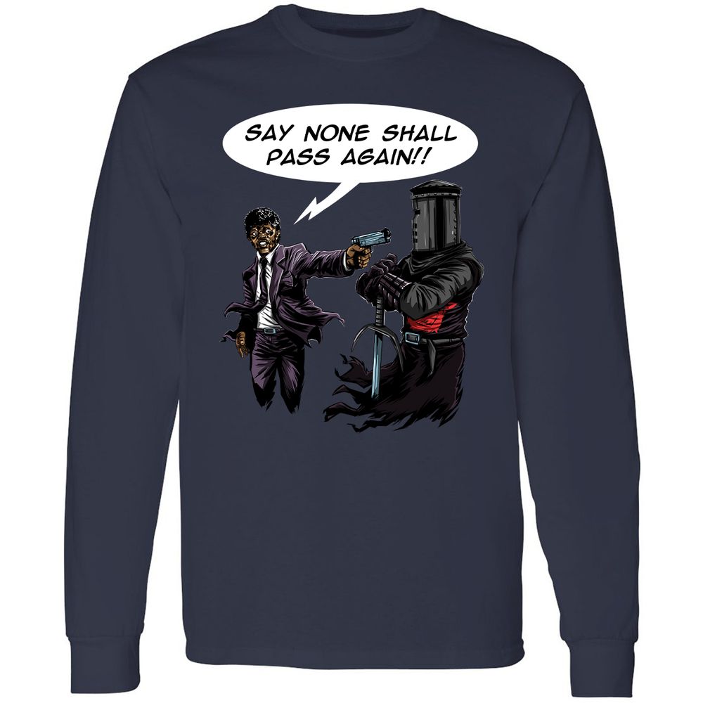 Long Sleeve T-Shirt - H1FD1JRU - Navy - 2