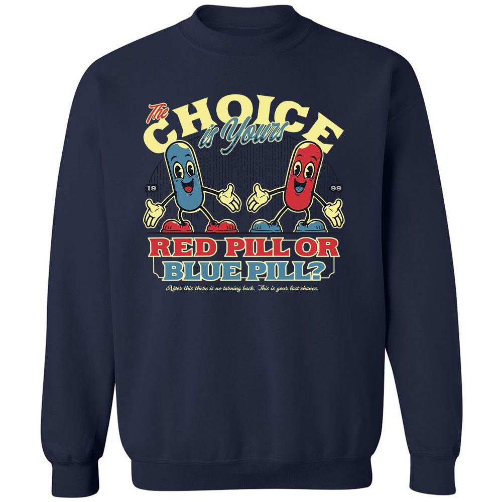 Classic Unisex Sweatshirt - QSTQXUP4 - Navy - 2