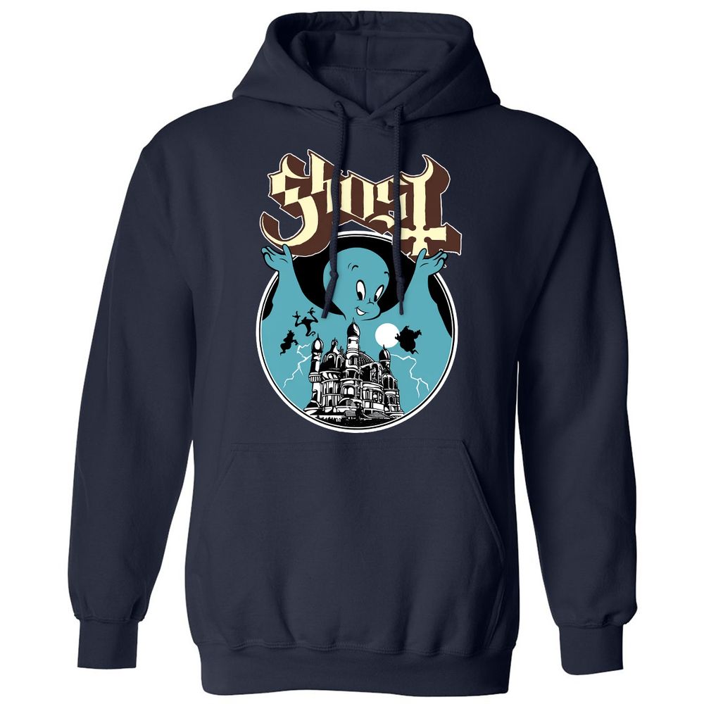 Classic Unisex Hoodie - H597NM1Q - Navy - 2