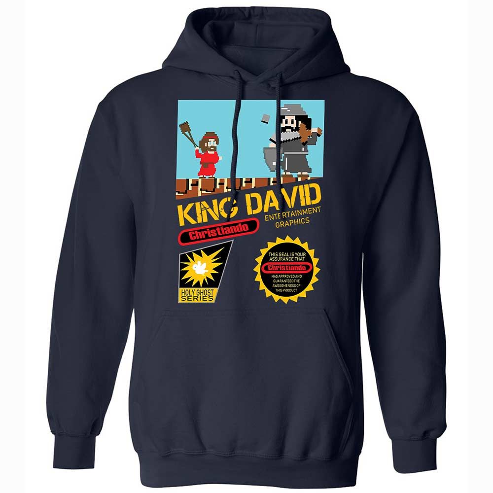 David Vs Goliath Cool Christian - Navy - 2